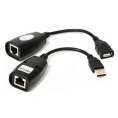 USB удължител до 50m посредством UTP LAN кабел USB EXDENDER