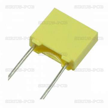 Capacitor polyester 10nF/100V; Lead Spacing:5mm