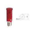 Сигнална лампа с кабел LAMP 25 / 220V AC - червена