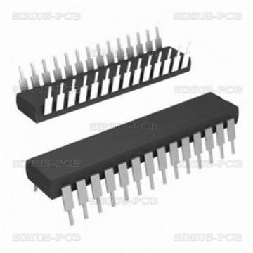 Microcontroller PIC16F886-I/SP; SDIP28