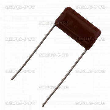 Copy of Capacitor polyester 100nF; 630V; Lead Spacing:15mm