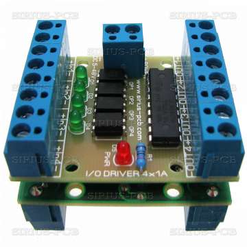 Драйвер PIC AVR CNC I/0 Driver 4x1A / IN 5VDC / OUT 5-48VDC