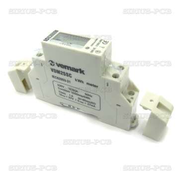 Електромер еднофазен ADM25SC 5 (30 А) LCD за DIN шина цифров директен 230 V AC