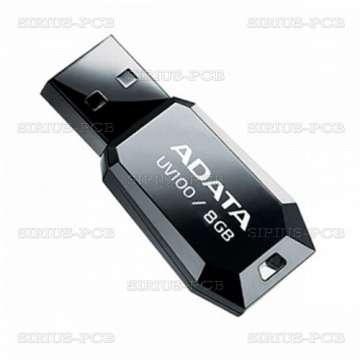 Флаш памет Adata UV100 8GB Black USB 2.0