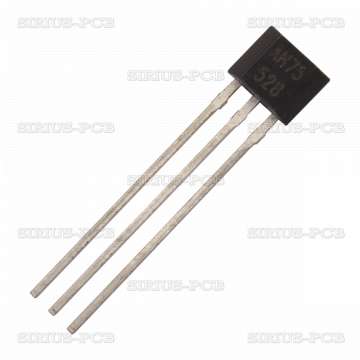 Copy of Hall Effect Sensor TLE4905L; Range:5÷18mT; Supply Voltage:3.8÷24VDC  
