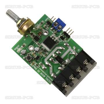 PWM DC MOTOR CONTROL 600W tacho с обратна връзка от постоянно токов тахогенератор