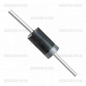 Diode Rectifier 1N5408; 1kV; 3A; DO-201AD