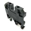 Редова клема едноредова JXB-2.5/35 2.5mm2 24A 800V черна