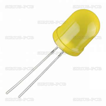 LED OSG5DUA164A-NO; 10mm; yellow