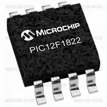 PIC Микроконтролер SMD PIC12F1822-I/SN / SO8