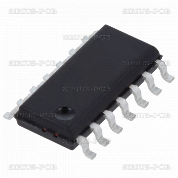 CMOS Логическа NAND SMD XL74LS00 SOP14