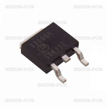 Transistor MOSFET AP3310GH; N-MOSFET; TO252