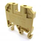 Редова клема едноредова JXB-2.5/35 2.5mm2 24A 800V бежова