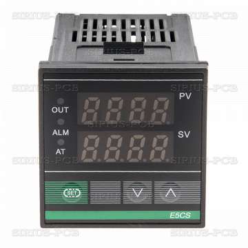 Терморегулатор - контролер E5C4 220VAC 0°C до 400°C за термодвойка тип Pt100 с SSR изход 3-32VDC