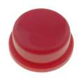 Switch Cap for Tactile Switches-2BRRD; Ø13mm; red