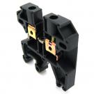 Редова клема едноредова JXB-2.5/35 2.5mm2 24A 800V черна