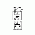 Трансформатор TEZ4/D/7.5V / 4W / 230VAC / 7.5V