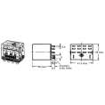 Електромагнитно реле универсално бобина 240VAC 250VAC/10A 4PDT - 4NO+4NC LY4