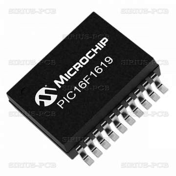 PIC Микроконтролер SMD PIC16F1619-I/SO / SO20