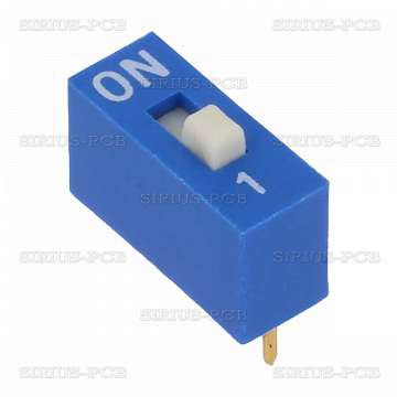 DIP-SWITCH; EDG101S; 1 ON-OFF position