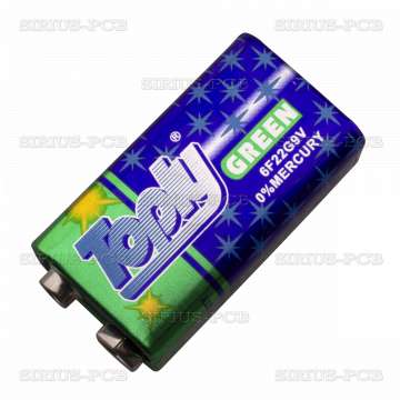 Батерия GREEN 6F22G9V / 9V