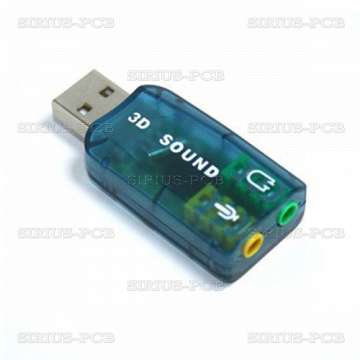 Звукова карта USB sound card 2.0 channels
