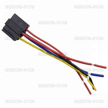 Цокъл за реле автомобилен /NRB04-C/ с кабели