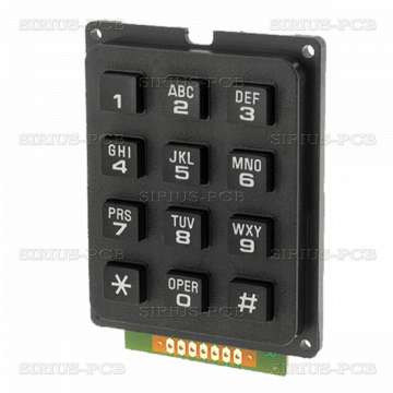 Keypad KB304-PAB; 12 buttons