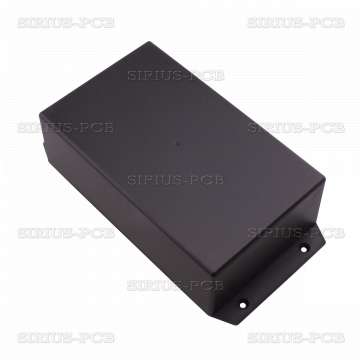 Кутия универсална с крепежи G-1024BF / 95.5x187.5x53mm / черна