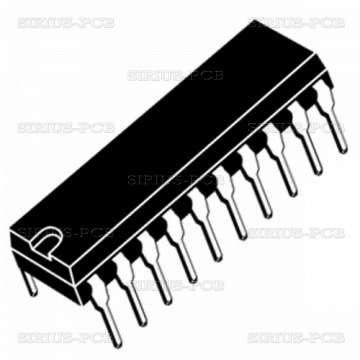 Atmel Микроконтролер AT89C2051-24PU / DIP20