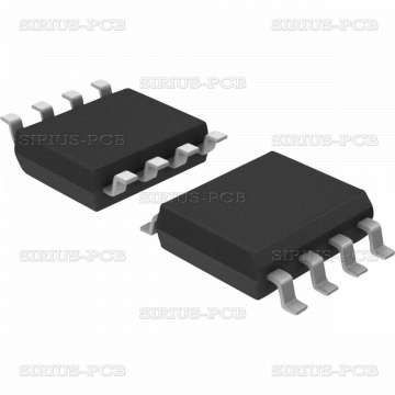 Integrated circuit LM393D; SO8