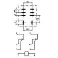 Електромагнитно реле универсално бобина 12VDC 250VAC/10A DPDT - 2NO+2NC LY2
