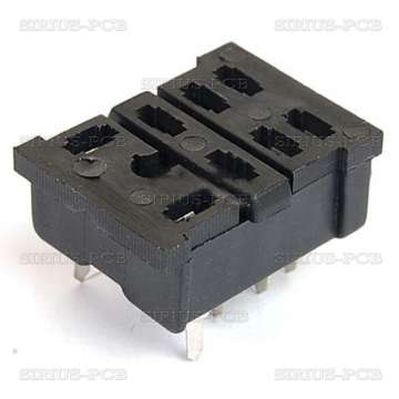 Цокъл за реле PT08A 300VAC 10A 8pin