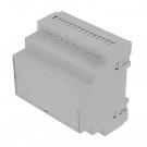 Кутия за монтаж върху евро-шина Z-109J-PS / 90x87x65mm / сива
