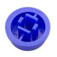 Копче за бутони TACT-2BRBE / Диаметър 13mm / синьо