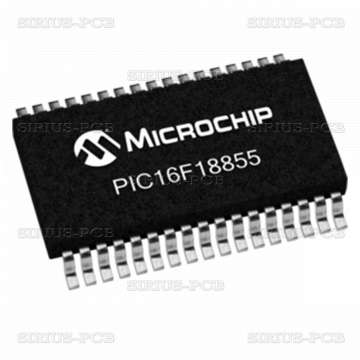 PIC Микроконтролер SMD PIC16F18855-I/SO / SO28