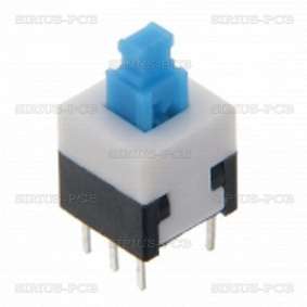 Push Button Switch P1-1S1; with 2 independent contacts DPDT; 8x8mm