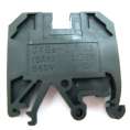 Редова клема едноредова JXB-2.5/35 2.5mm2 24A 800V черна