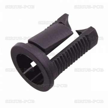 Накрайник за LED FIX-LED5-8 / 5mm / черен / L-9.8mm