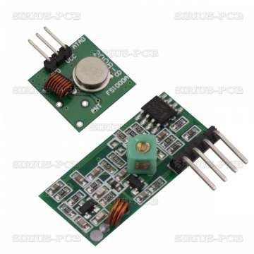 433MHz RF transmitter приемник и предавател Arduino/ARM/MCU WL