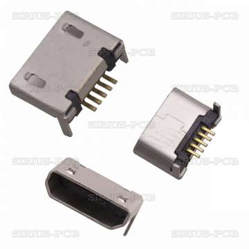 Букса USB micro / SMD / U-F Enterprise / 1A