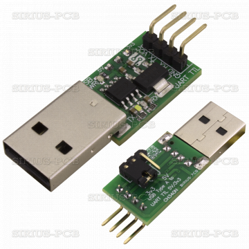 USB Type A to UART TTL 5V/3v3 CH340N