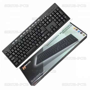 Мултимедийна клавиатура HK-6105/USB