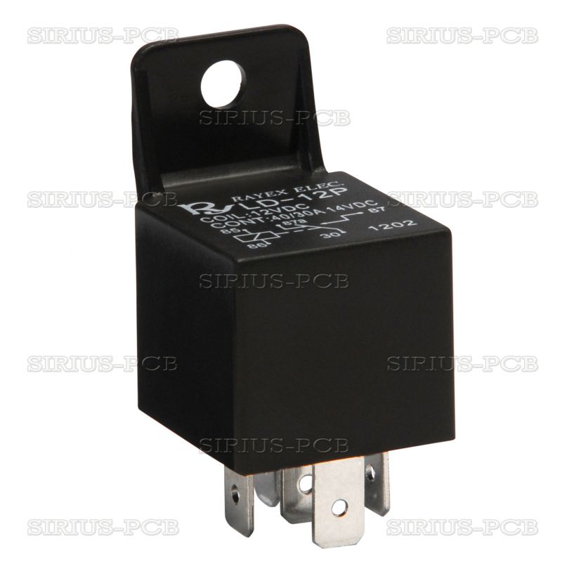 RAYEX KFZ-Relais LD-12P, 12V/40A