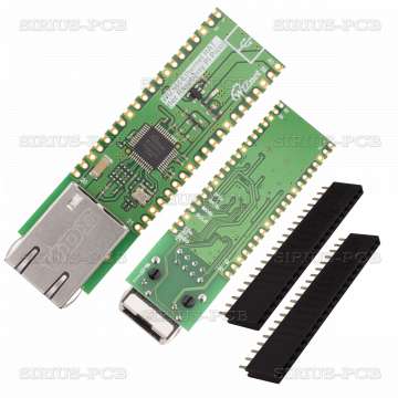Ethernet Modules Raspberry Pi Pico pin-compatible board utilizes W5100S supports 3.3V & 5V