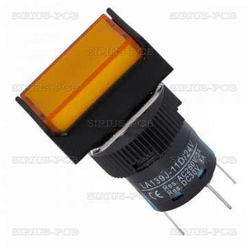 Button lighting type RAFI LA139J-11D; 24VDC; SPDT-NO+NC; non-holding
