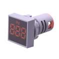 Индикаторен честотомер AD16S 35-99Hz за вграждане в ел табла и уреди червен