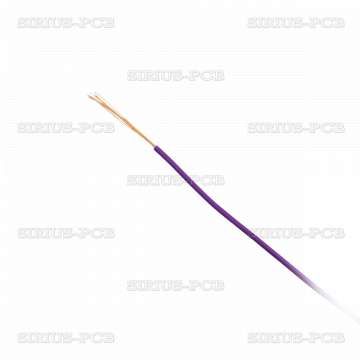 Wire H05V-K (PV-А2) 1x0.22 - 0.30.5kV, violet