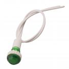 Сигнална лампа с кабел AL-240 / 220V AC - зелена