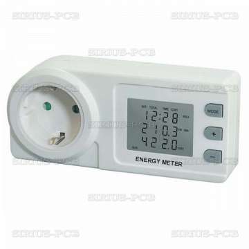 Уред за измерване консумацията на ел.енергия FHT 9999 5W - 3680W 230VAC